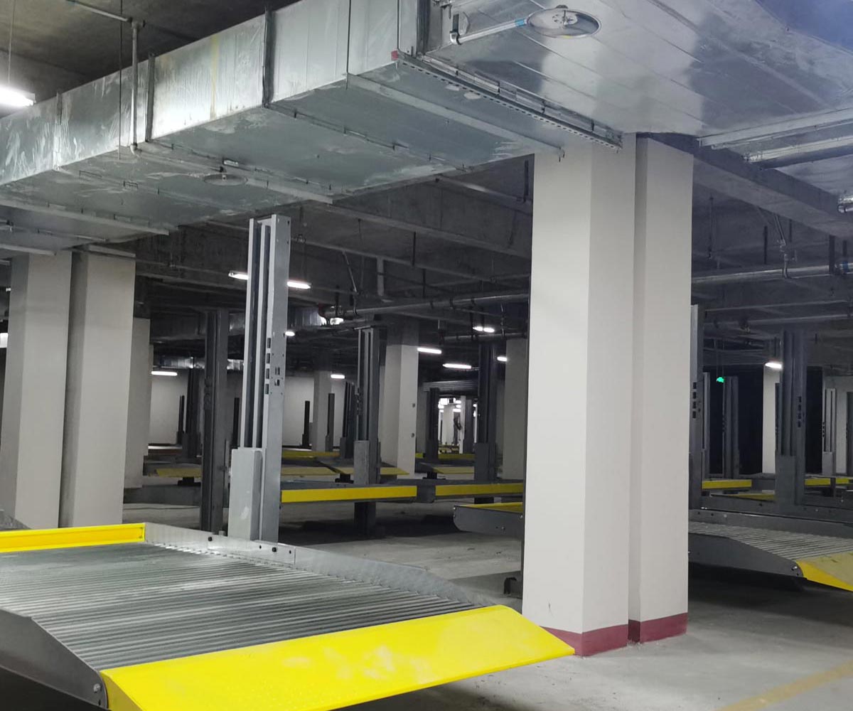 兩層升降式機(jī)械停車租賃