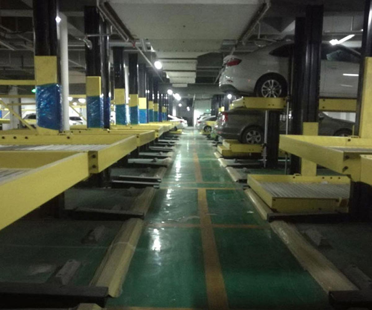2層升降式立體車庫拆除