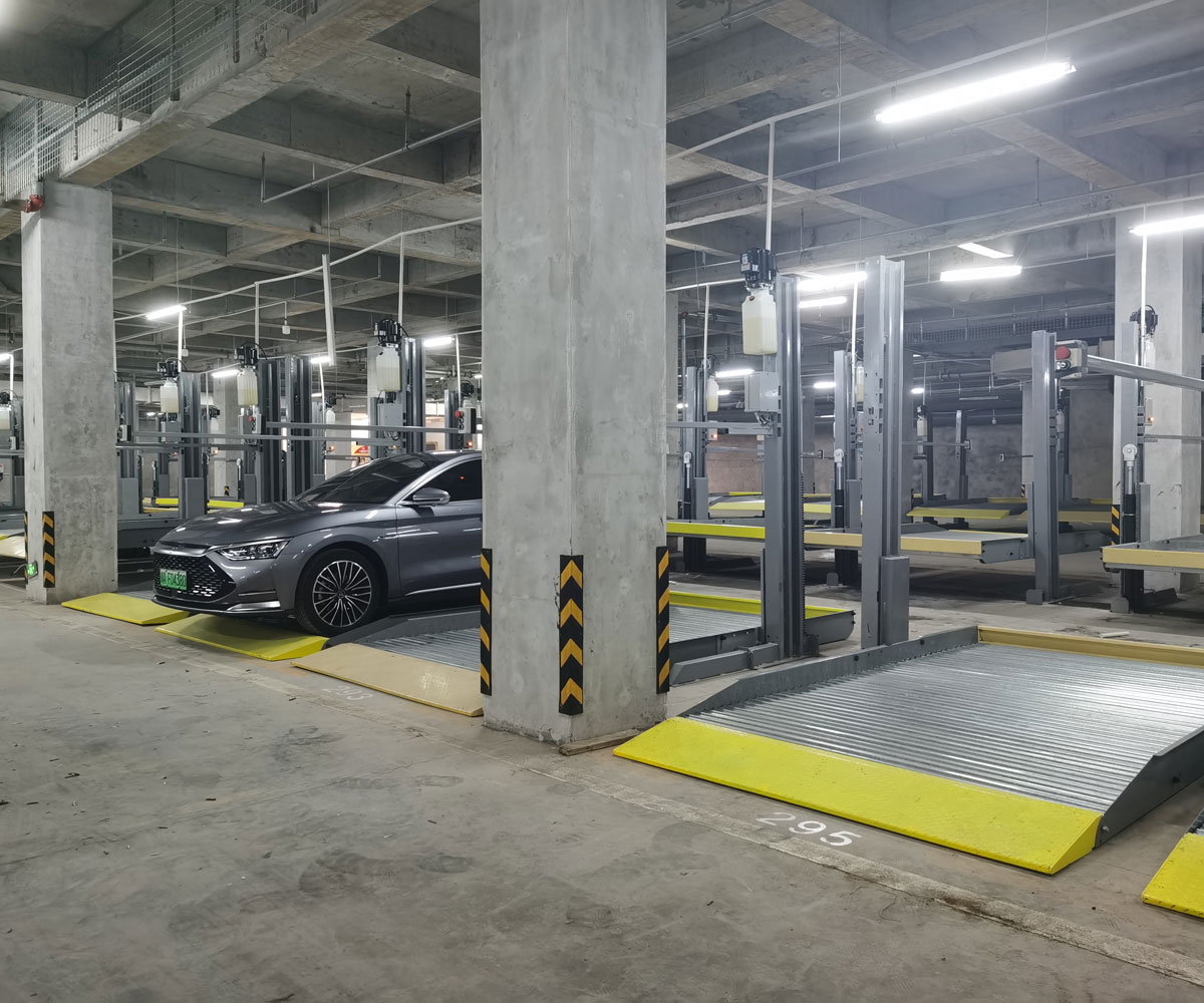 二層簡易升降類機械立體車庫短租