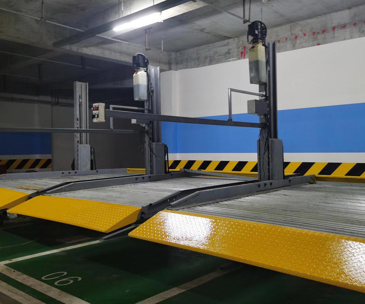 玉屏兩層升降式機械立體停車設備出租