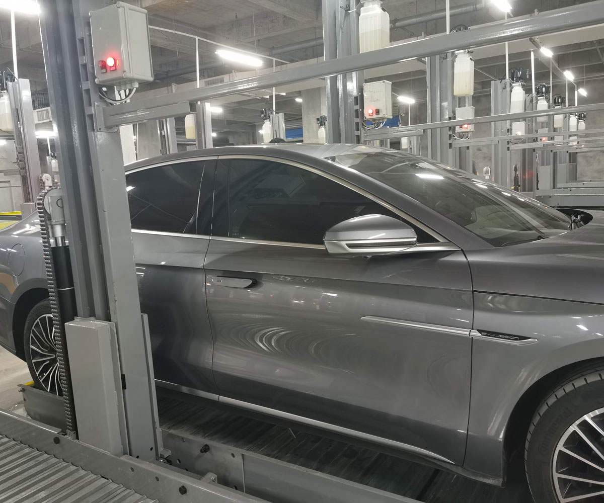 貴定俯仰式立體車庫回購