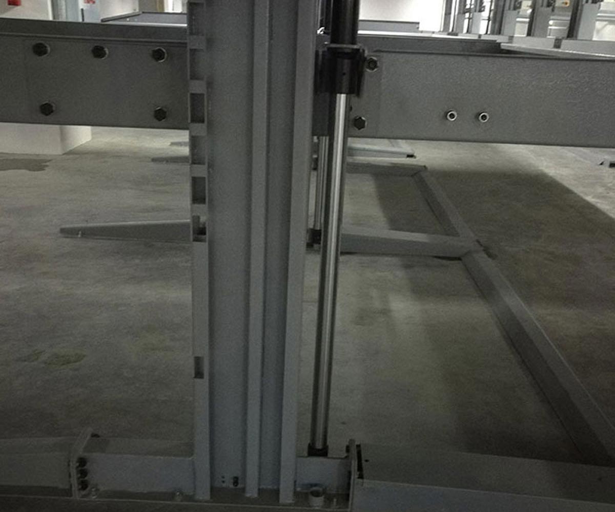 白云PSH升降橫移機械式停車庫拆除