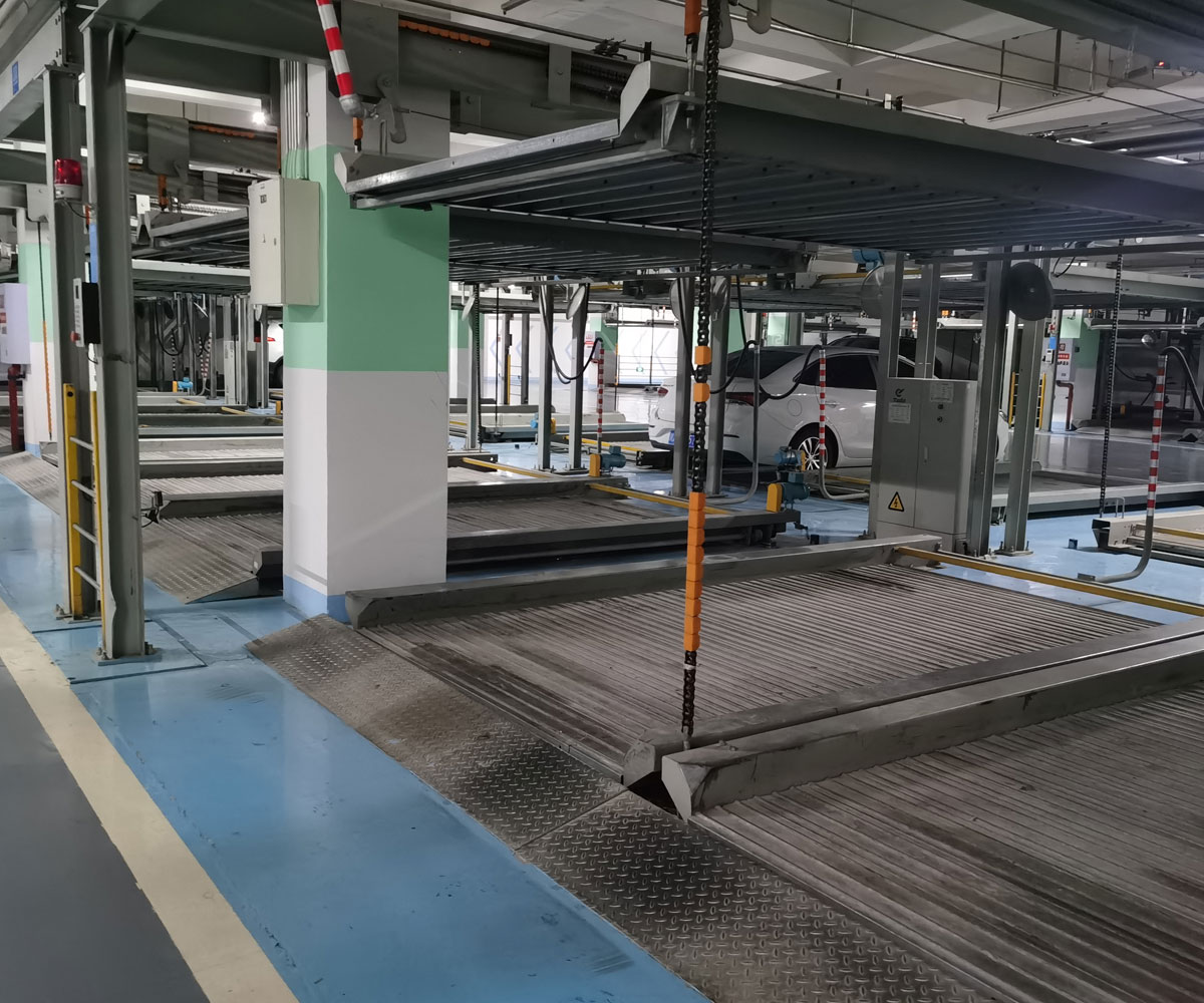 地下升降橫移類機械停車場 地下升降橫移類機械停車場