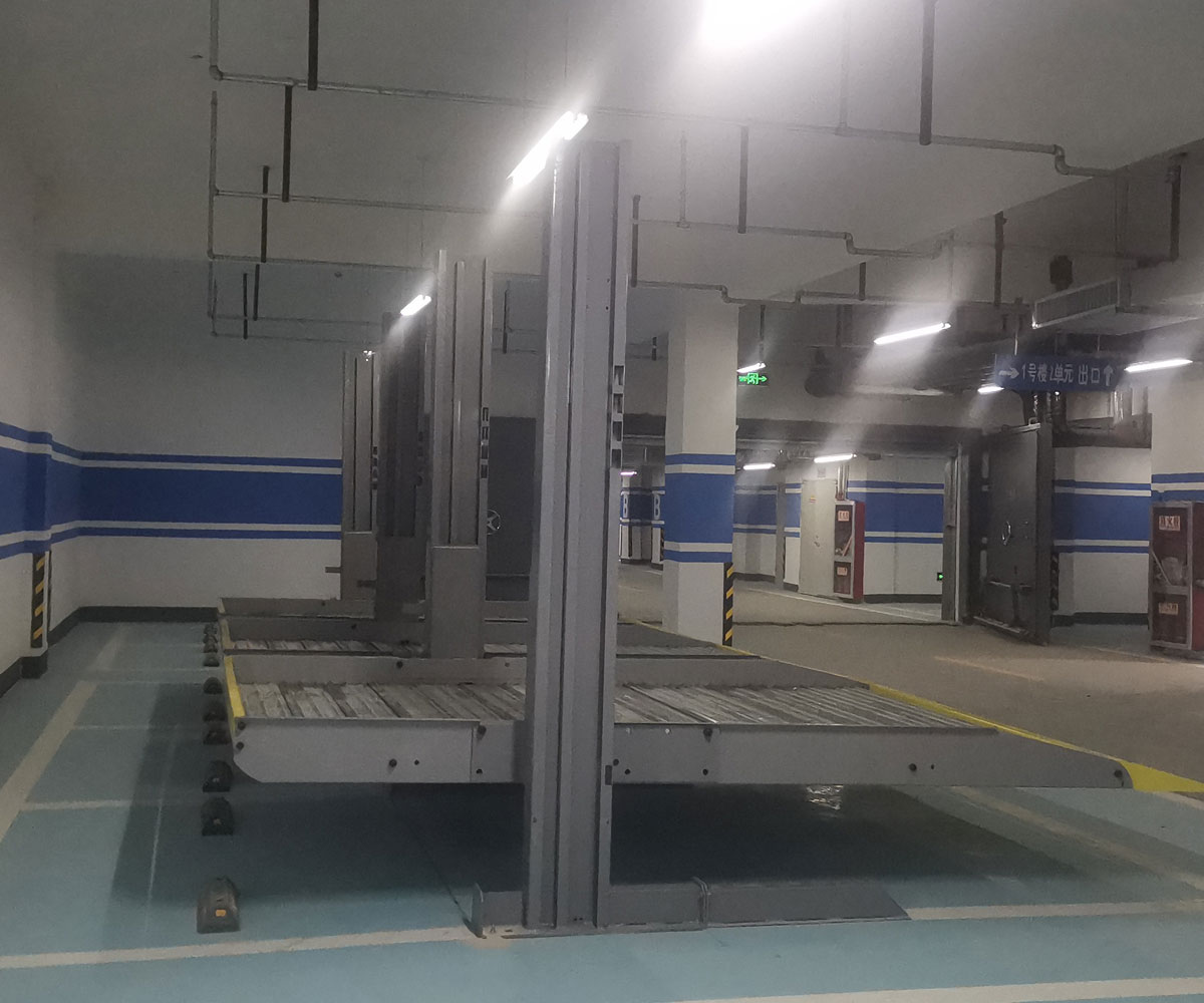 仁懷升降橫移立體停車設備的工作原理