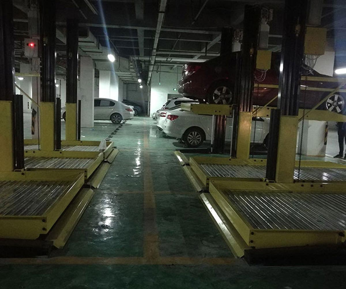 玉屏立體車庫結構地震影響分析