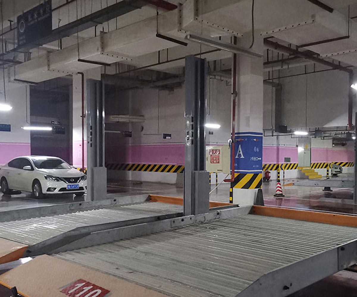 康定PJS兩柱雙層立體停車設備技術參數
